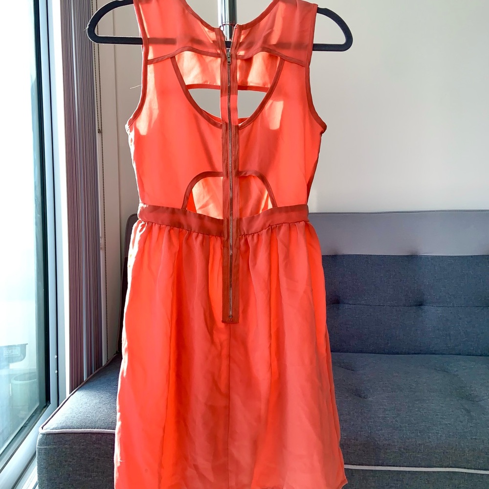 One Love Salmon Pink Dress